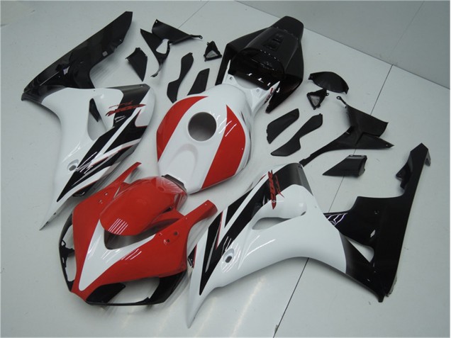 ABS Kit Carenatura Honda CBR 1000 RR 2006-2007 - Rosso Bianco Nero ABS Kit Carenatura Honda CBR 1000 RR 2006-2007 - Rosso Bianco Nero