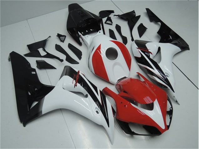ABS Kit Carenatura Honda CBR 1000 RR 2006-2007 - Rosso Bianco Nero ABS Kit Carenatura Honda CBR 1000 RR 2006-2007 - Rosso Bianco Nero