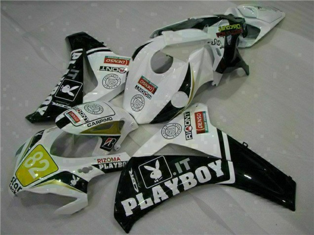 ABS Kit Carenatura Honda CBR 1000 RR 2008-2011 - Bianco Nero Playboy ABS Kit Carenatura Honda CBR 1000 RR 2008-2011 - Bianco Nero Playboy