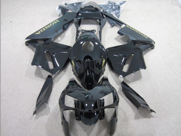 ABS Kit Carenatura Honda CBR 600 RR 2003-2004 - Nero Oro Decal ABS Kit Carenatura Honda CBR 600 RR 2003-2004 - Nero Oro Decal