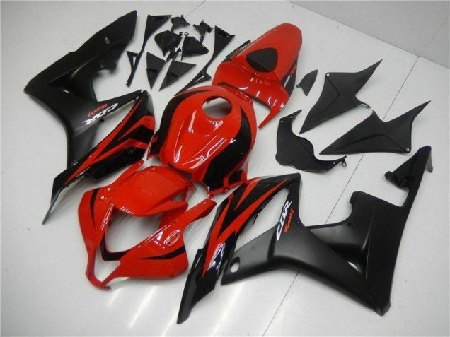 ABS Kit Carenatura Honda CBR 600 RR 2007-2008 - Nero Rosso