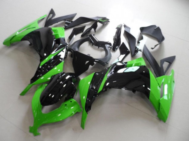 ABS Kit Carenatura Kawasaki ZX 300R 2013-2016 - Nero Verde ABS Kit Carenatura Kawasaki ZX 300R 2013-2016 - Nero Verde