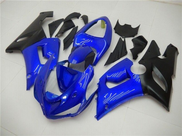 ABS Kit Carenatura Kawasaki ZX6R 2005-2006 - Blu ABS Kit Carenatura Kawasaki ZX6R 2005-2006 - Blu