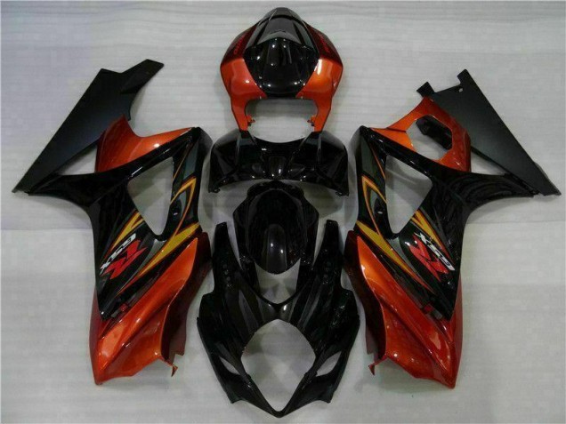 ABS Kit Carenatura Suzuki GSXR 1000 K7 2007-2008 - Nero ABS Kit Carenatura Suzuki GSXR 1000 K7 2007-2008 - Nero