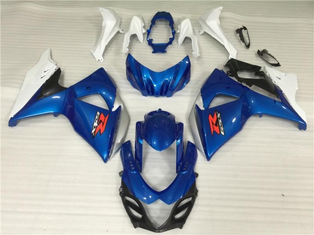 ABS Kit Carenatura Suzuki GSXR 1000 K9 2009-2016 - Blu Bianco