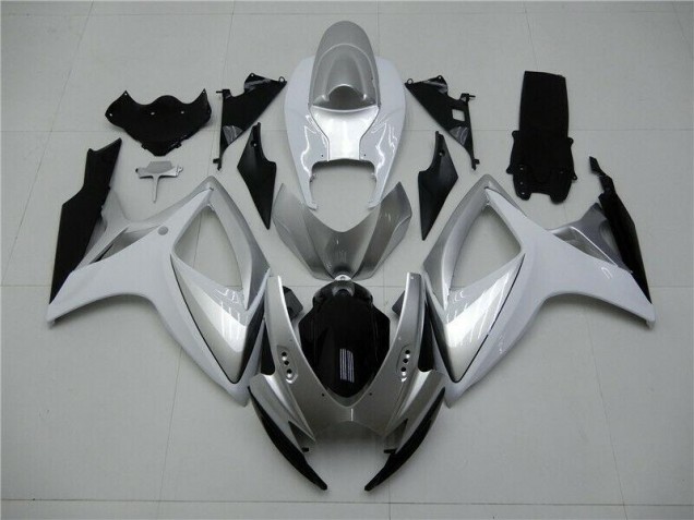 ABS Kit Carenatura Suzuki GSXR 600 / 750 K6 2006-2007 - Argento ABS Kit Carenatura Suzuki GSXR 600 / 750 K6 2006-2007 - Argento
