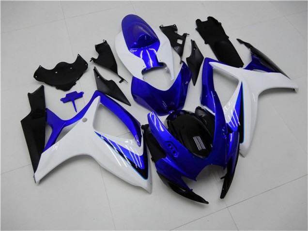 ABS Kit Carenatura Suzuki GSXR 600 / 750 K6 2006-2007 - Blu Bianco ABS Kit Carenatura Suzuki GSXR 600 / 750 K6 2006-2007 - Blu Bianco