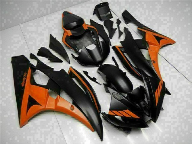 ABS Kit Carenatura Yamaha R6 2006-2007 - Arancia Nero ABS Kit Carenatura Yamaha R6 2006-2007 - Arancia Nero