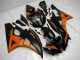 ABS Kit Carenatura Yamaha R6 2006-2007 - Arancia Nero ABS Kit Carenatura Yamaha R6 2006-2007 - Arancia Nero