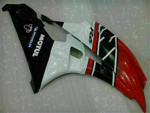 ABS Kit Carenatura Yamaha R6 2006-2007 - Rosso Bianco