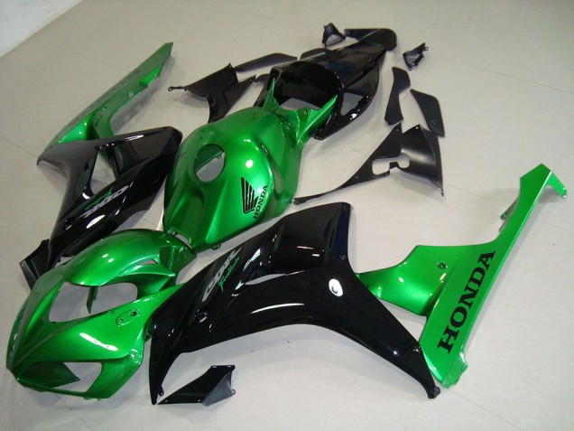 ABS Kits Carena Honda CBR 1000 RR 2006-2007 - Nero Verde ABS Kits Carena Honda CBR 1000 RR 2006-2007 - Nero Verde