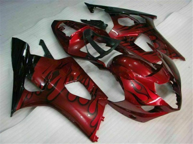 ABS Kits Carena Suzuki GSXR 1000 K3 2003-2004 - Rosso