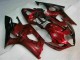 ABS Kits Carena Suzuki GSXR 1000 K3 2003-2004 - Rosso