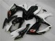 ABS Kits Carena Suzuki GSXR 600 / 750 K6 2006-2007 - Bianco Nero