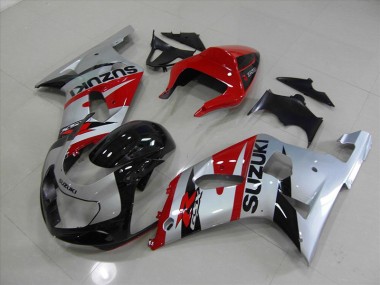 ABS Kits Carena Suzuki GSXR 750 K1 K2 K3 2001-2003 - Nero Rosso
