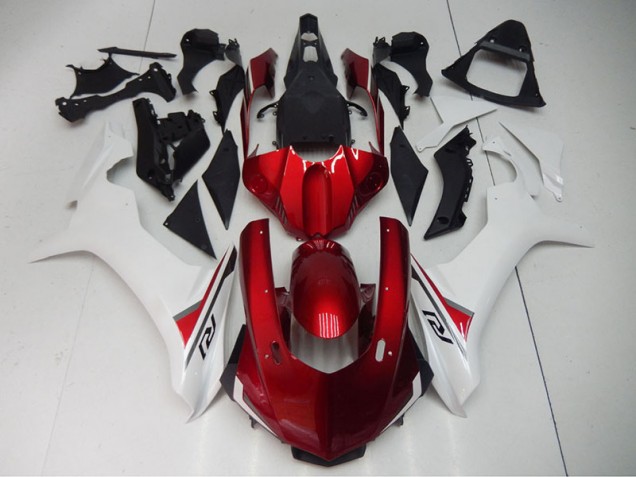 ABS Kits Carena Yamaha R1 2015-2019 - Rosso Bianco ABS Kits Carena Yamaha R1 2015-2019 - Rosso Bianco