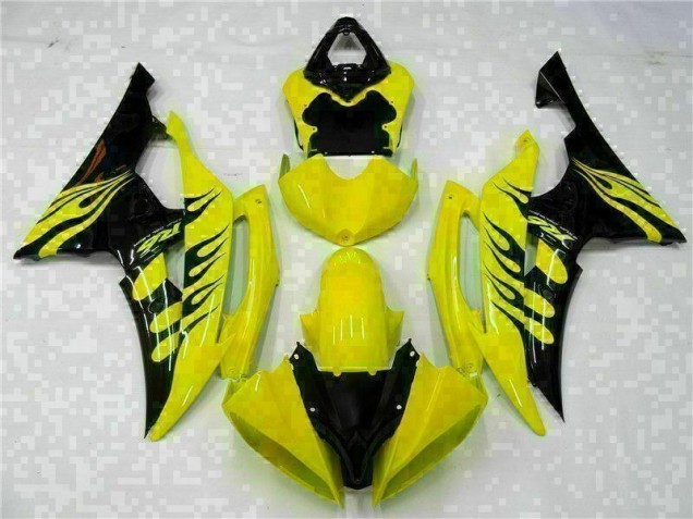 ABS Kits Carena Yamaha R6 2008-2016 - Giallo Nero ABS Kits Carena Yamaha R6 2008-2016 - Giallo Nero