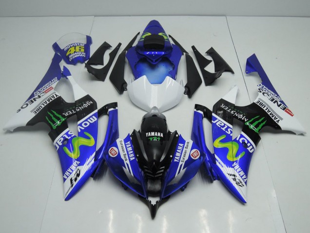 ABS Kits Carena Yamaha R6 2008-2016 - Nuovo Movistar ABS Kits Carena Yamaha R6 2008-2016 - Nuovo Movistar