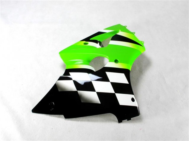ABS Kits Carenatura Kawasaki ZX6R 2000-2002 - Verde Nero Bianco ABS Kits Carenatura Kawasaki ZX6R 2000-2002 - Verde Nero Bianco