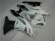 ABS Kits Carenatura Kawasaki ZX6R 2009-2012 - Bianco Nero ABS Kits Carenatura Kawasaki ZX6R 2009-2012 - Bianco Nero