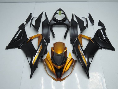 ABS Kits Carenatura Kawasaki ZX6R 2013-2018 - Nero Oro