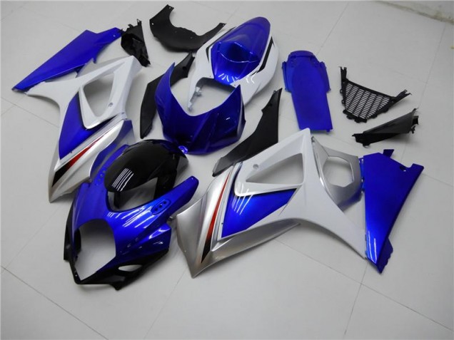 ABS Kits Carenatura Suzuki GSXR 1000 K7 2007-2008 - Blu Bianco ABS Kits Carenatura Suzuki GSXR 1000 K7 2007-2008 - Blu Bianco