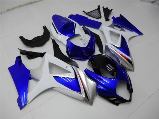 ABS Kits Carenatura Suzuki GSXR 1000 K7 2007-2008 - Blu Bianco ABS Kits Carenatura Suzuki GSXR 1000 K7 2007-2008 - Blu Bianco