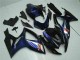 ABS Kits Carenatura Suzuki GSXR 600 / 750 K6 2006-2007 - Nero Blu