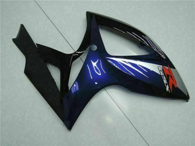 ABS Kits Carenatura Suzuki GSXR 600 / 750 K6 2006-2007 - Nero Blu