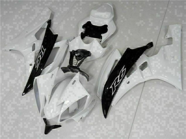 ABS Kits Carenatura Yamaha R6 2006-2007 - Bianco Nero