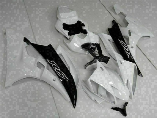 ABS Kits Carenatura Yamaha R6 2006-2007 - Bianco Nero