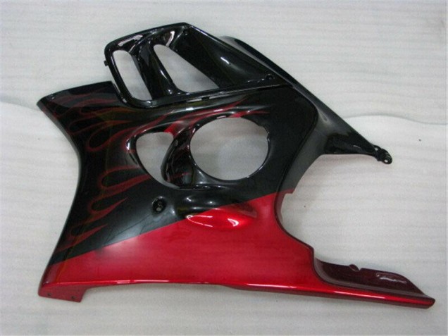 ABS Kits Carene Honda CBR 600 F3 1995-1998 - Nero Rosso Fiamma ABS Kits Carene Honda CBR 600 F3 1995-1998 - Nero Rosso Fiamma