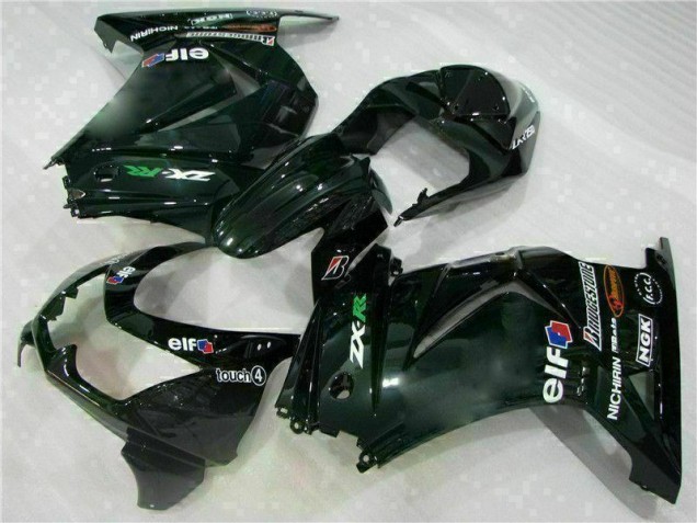 ABS Kits Carene Kawasaki EX250 2008-2012 - Nero ABS Kits Carene Kawasaki EX250 2008-2012 - Nero