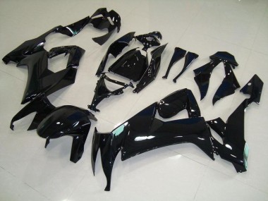 ABS Kits Carene Kawasaki ZX10R 2008-2010 - Lucido Nero