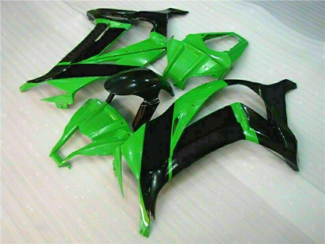 ABS Kits Carene Kawasaki ZX10R 2011-2015 - Verde Nero ABS Kits Carene Kawasaki ZX10R 2011-2015 - Verde Nero