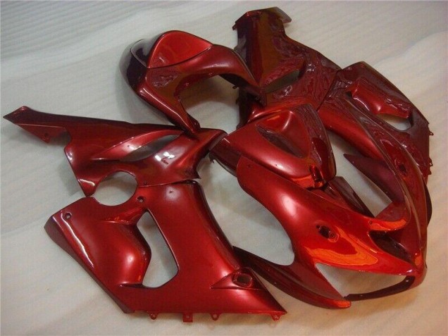 ABS Kits Carene Kawasaki ZX6R 2005-2006 - Rosso ABS Kits Carene Kawasaki ZX6R 2005-2006 - Rosso