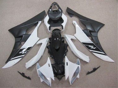 ABS Kits Carene Yamaha R6 2006-2007 - Bianco Nero