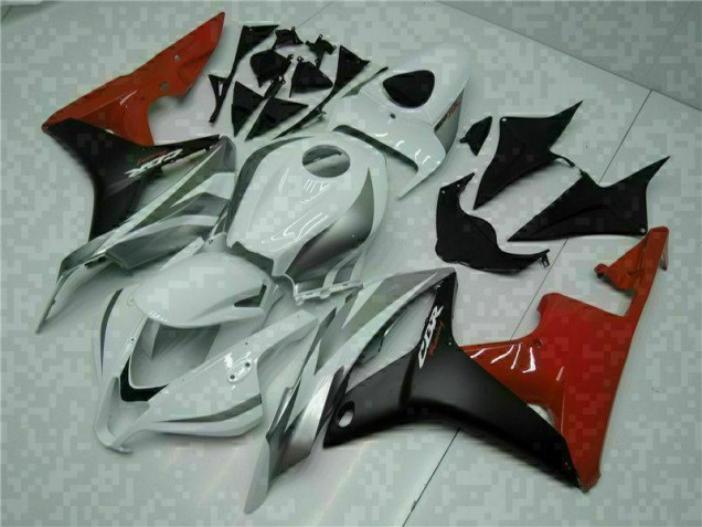 ABS Plastica & Carena Honda CBR 600 RR 2007-2008 - Bianco Nero Rosso ABS Plastica & Carena Honda CBR 600 RR 2007-2008 - Bianco Nero Rosso