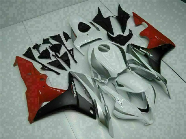 ABS Plastica & Carena Honda CBR 600 RR 2007-2008 - Bianco Nero Rosso ABS Plastica & Carena Honda CBR 600 RR 2007-2008 - Bianco Nero Rosso