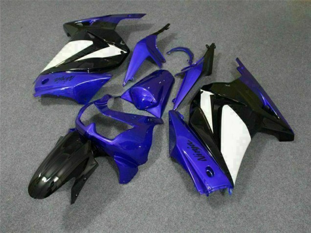 ABS Plastica & Carena Kawasaki EX250 2008-2012 - Blu Bianco Nero Ninja ABS Plastica & Carena Kawasaki EX250 2008-2012 - Blu Bianco Nero Ninja