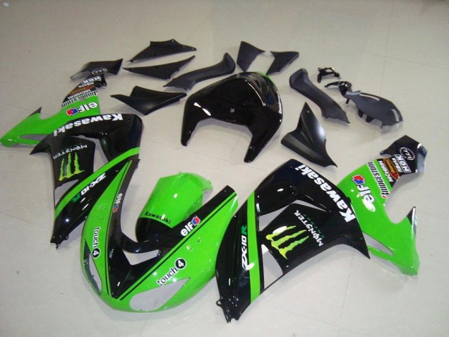 ABS Plastica & Carena Kawasaki ZX10R 2006-2007 - Verde Monster ABS Plastica & Carena Kawasaki ZX10R 2006-2007 - Verde Monster