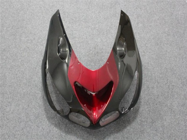 ABS Plastica & Carena Kawasaki ZX14R ZZR 1400 2006-2011 - Nero Rosso ABS Plastica & Carena Kawasaki ZX14R ZZR 1400 2006-2011 - Nero Rosso