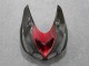 ABS Plastica & Carena Kawasaki ZX14R ZZR 1400 2006-2011 - Nero Rosso ABS Plastica & Carena Kawasaki ZX14R ZZR 1400 2006-2011 - Nero Rosso