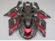 ABS Plastica & Carena Kawasaki ZX14R ZZR 1400 2006-2011 - Nero Rosso ABS Plastica & Carena Kawasaki ZX14R ZZR 1400 2006-2011 - Nero Rosso