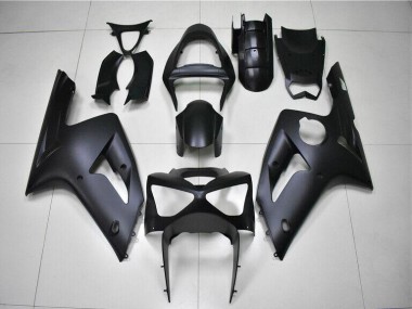 ABS Plastica & Carena Kawasaki ZX6R 2003-2004 - Nero Opaco