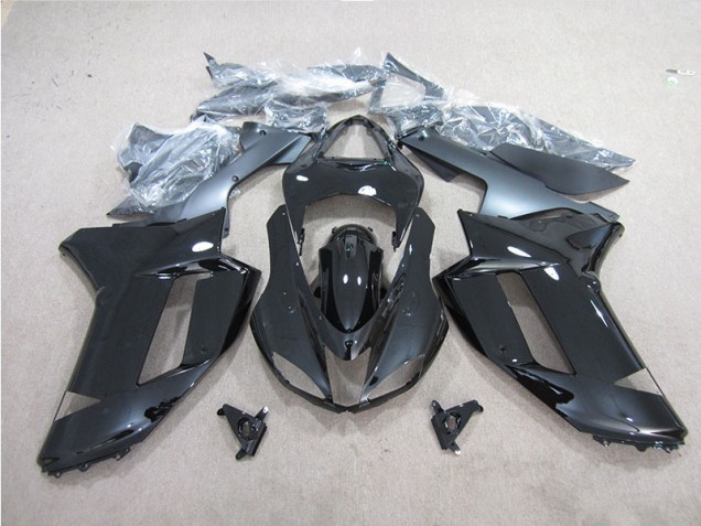 ABS Plastica & Carena Kawasaki ZX6R 2007-2008 - Nero ABS Plastica & Carena Kawasaki ZX6R 2007-2008 - Nero