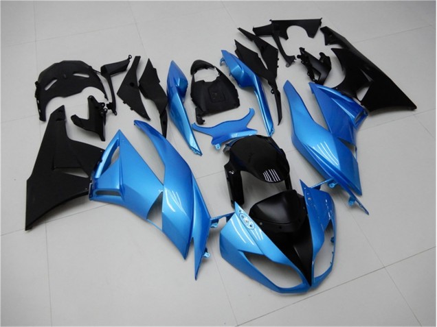 ABS Plastica & Carena Kawasaki ZX6R 2009-2012 - Blu Nero ABS Plastica & Carena Kawasaki ZX6R 2009-2012 - Blu Nero