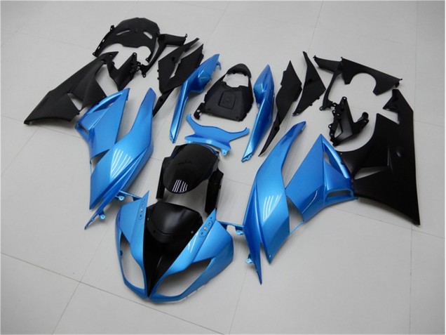 ABS Plastica & Carena Kawasaki ZX6R 2009-2012 - Blu Nero ABS Plastica & Carena Kawasaki ZX6R 2009-2012 - Blu Nero