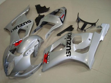 ABS Plastica & Carena Suzuki GSXR 1000 K3 2003-2004 - Argento