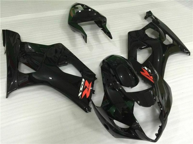 ABS Plastica & Carena Suzuki GSXR 1000 K3 2003-2004 - Lucido Nero
